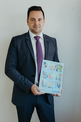 Porträt von Hannes Greiler.