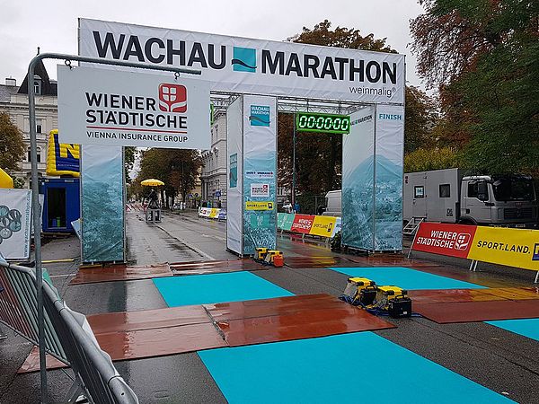 Zielbild vom Wachau-Marathon