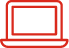 Grafische Icon Darstellung eines Computers 