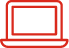 Grafische Icon Darstellung eines Computers